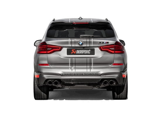 BMW X3 M / M Competition / X4 M / M Competition (F97 / F98) Akrapovic Slip-On Line (Titanium)