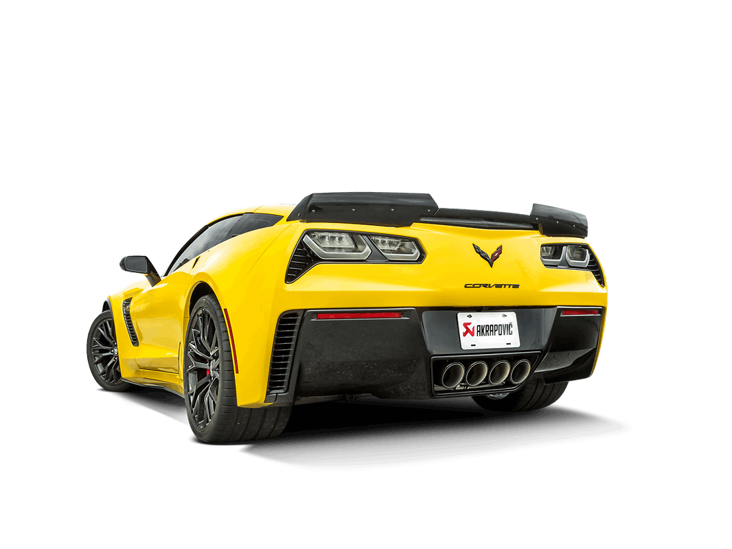 Chevrolet Corvette Z06 (C7) Akrapovic Slip-On Line (Titanium)