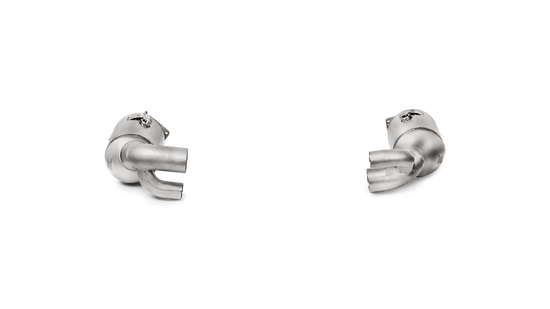 Porsche 911 Carrera / Cabriolet / Targa /S/4/4S/GTS (991.2) Akrapovic Link Pipe Set w Cat (SS)
