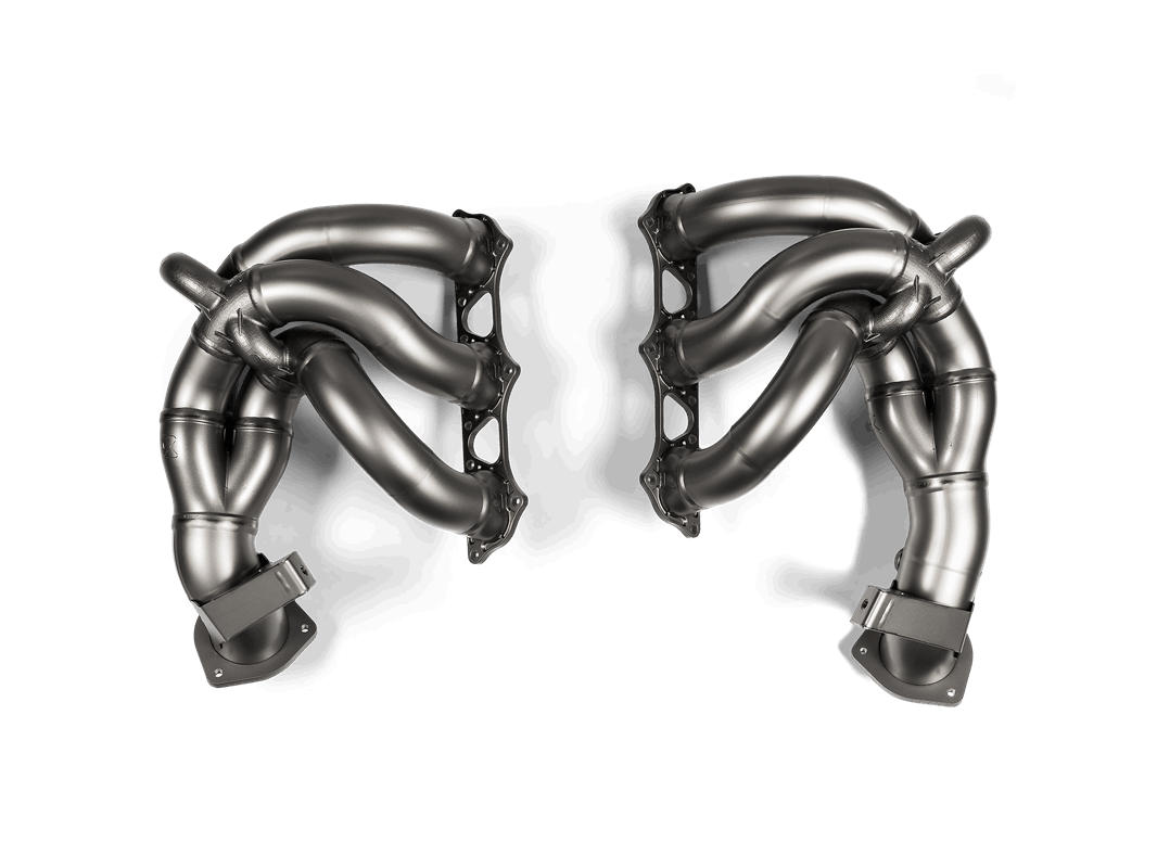 Porsche 718 Cayman GT4 RS / Sypder RS Akrapovic Evolution Header Set (Titanium)