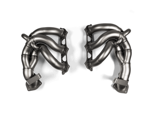 Porsche 718 Cayman GT4 RS / Sypder RS Akrapovic Evolution Header Set (Titanium)