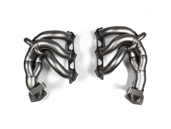 Porsche 718 Cayman GT4 RS / Sypder RS Akrapovic Evolution Header Set (Titanium)