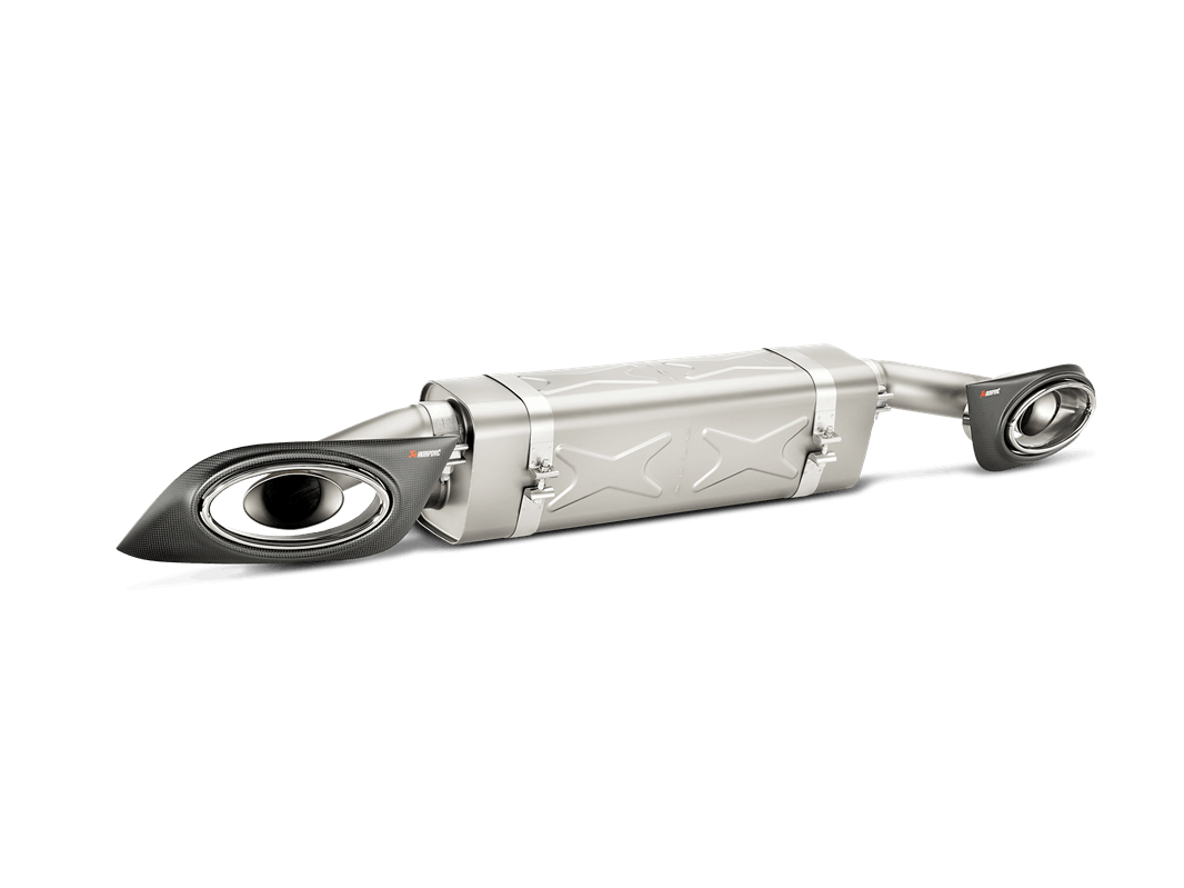 Porsche 911 Turbo / Turbo S (991.1) Akrapovic Slip-On Line (Titanium)