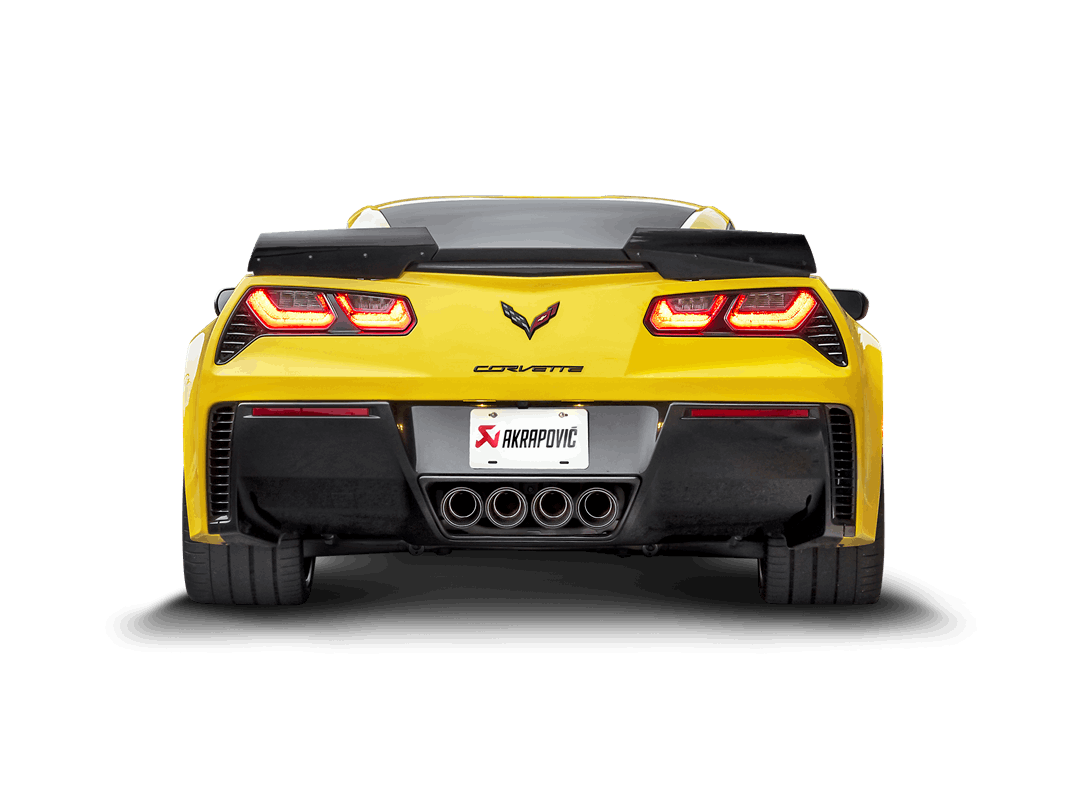 Chevrolet Corvette Z06 (C7) Akrapovic Evolution Line (Titanium)