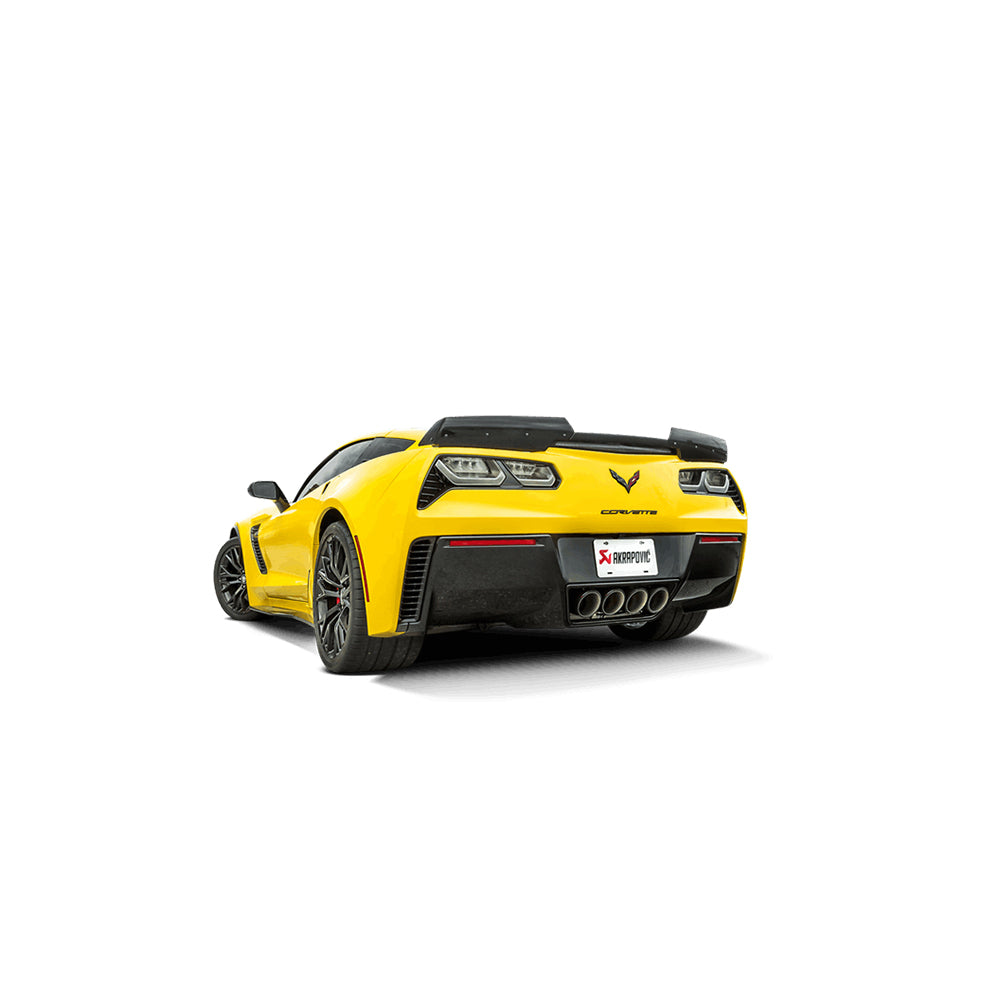 Chevrolet Corvette C7 (2019) Akrapovic Slip-on Exhaust System