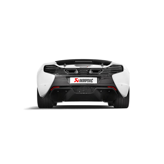 Mclaren 650S/650S Spider (2019) Akrapovic Slip-on Exhaust System