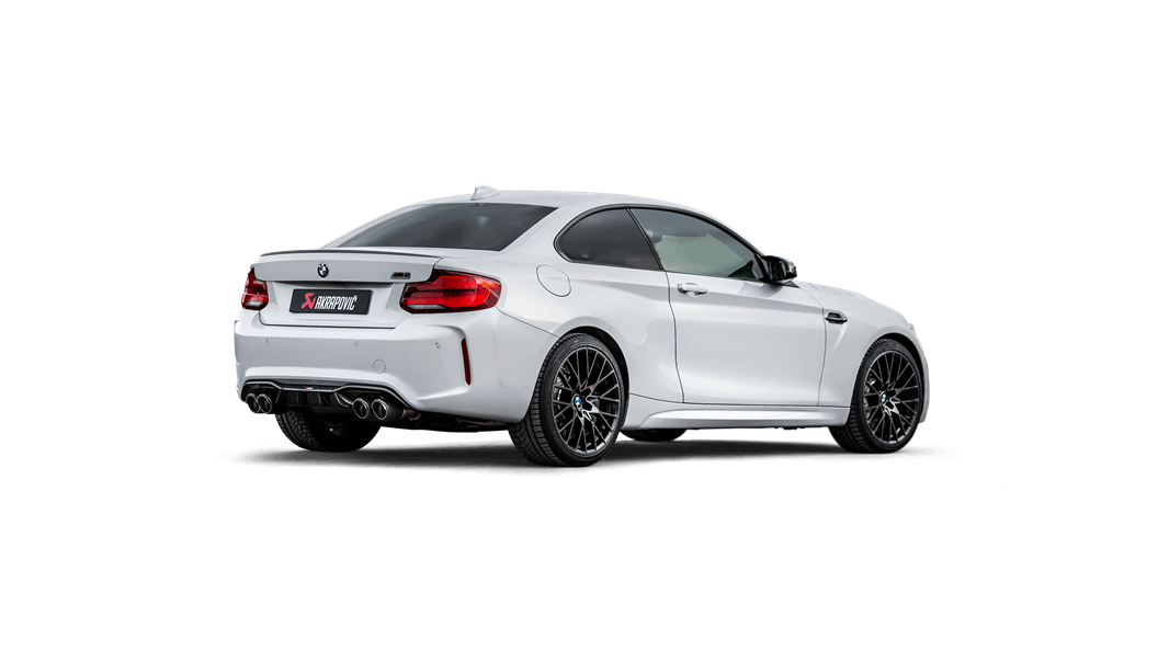 BMW F87 M2 COMPETITION/CS (2020) AKRAPOVIC SLIP-ON EXHAUST SYSTEM