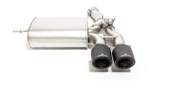 RACING Axle-back-system centered, NO (EEC-) APPROVAL
