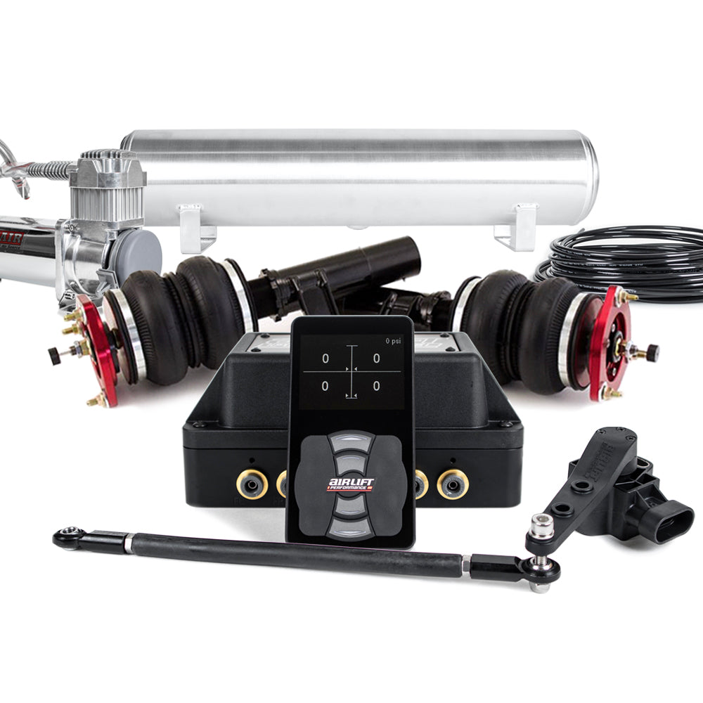 BMW E30 Air Lift 3H Front & Rear Performance Kit