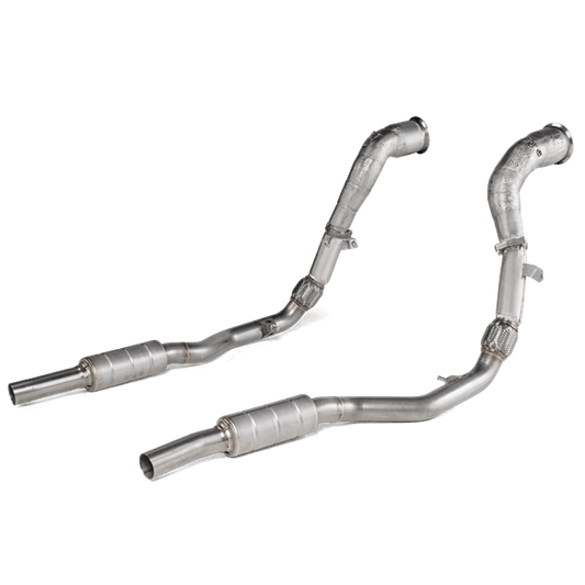 Audi RS Q8 (4M) Akrapovic Downpipe / Link Pipe Set (SS