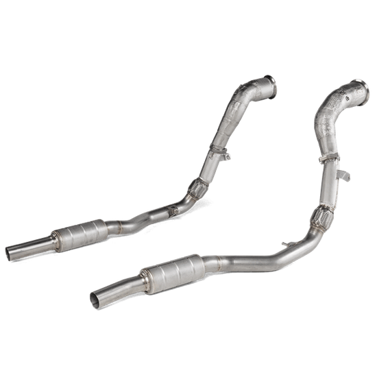 Audi RS Q8 (4M) Akrapovic Downpipe / Link Pipe Set (SS