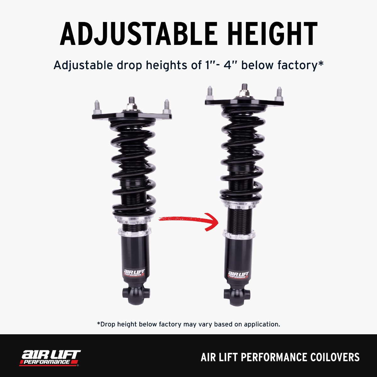Air Lift Performance Coilovers for Toyota GR Supra 2020-2024