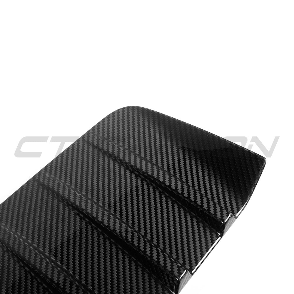 BMW G87 M2 CARBON FIBRE REAR BUMPER TRIM - CT DESIGN
