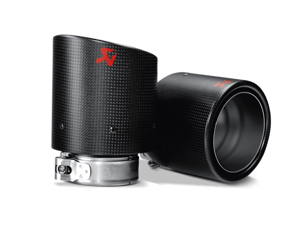 Volkswagen Golf GTI (MK6) Akrapovic Tail Pipe Set (Carbon)