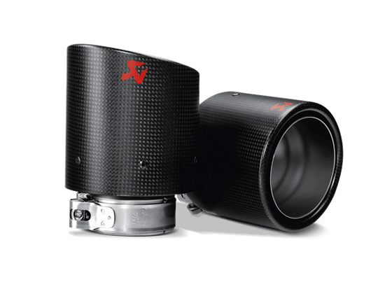 Volkswagen Golf GTI (MK6) Akrapovic Tail Pipe Set (Carbon)