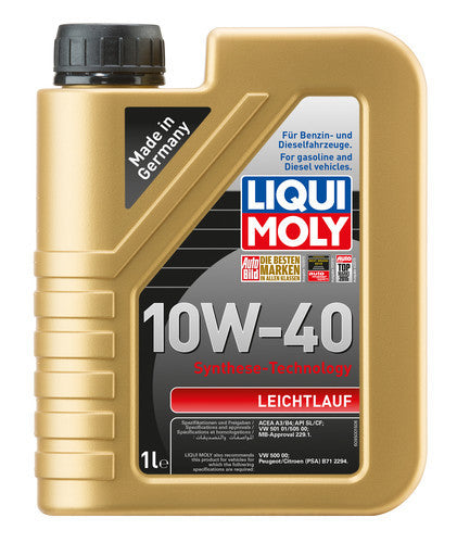 Liqui Moly 10W40 Smooth Running Engine Oil 5L