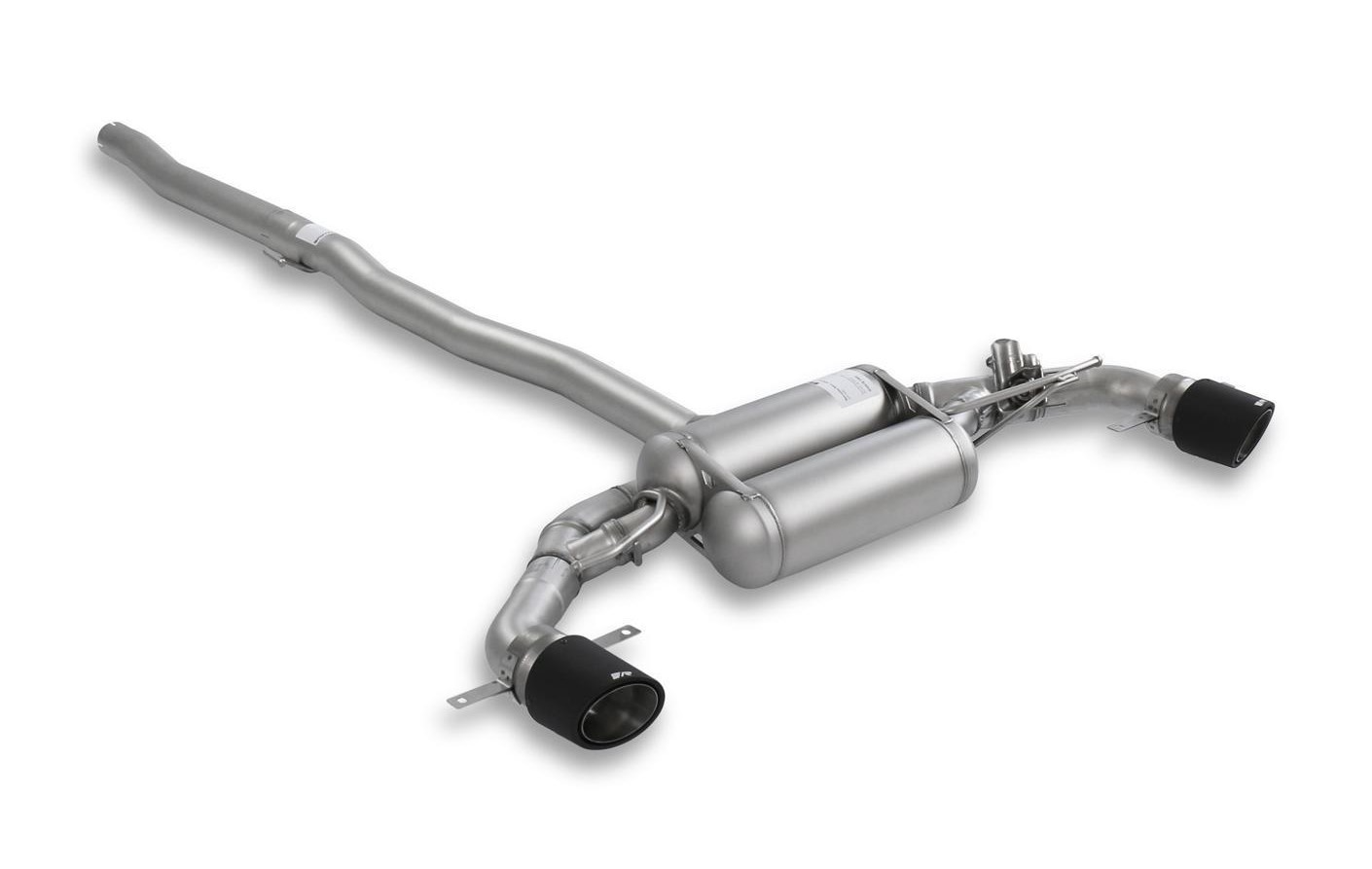 RACING GPF-back-system: RACING sport exhaust, with 1 integrated valve, NO EC TYPE APPROVAL