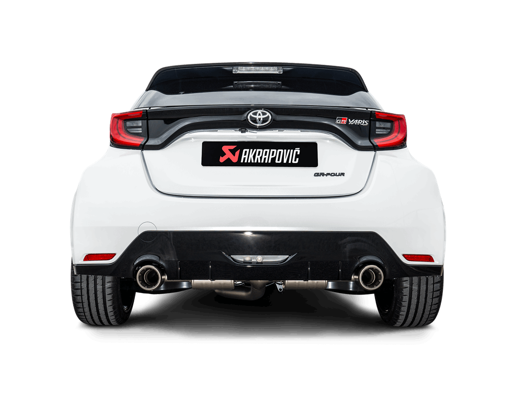 Toyota GR Yaris Akrapovic Slip-On Race Line (Titanium)