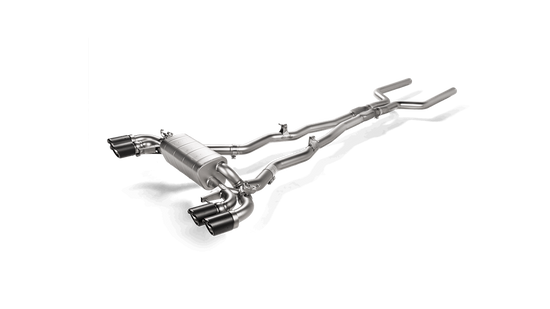 BMW M5 / Competition (F90) 2018 - 2020 OPF/GPF Akrapovic Evolution Link Pipe Set (Titanium)