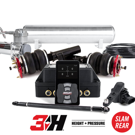 BMW 3 Series E30 Air Lift 3H Complete Kit (Without Rear Shocks)