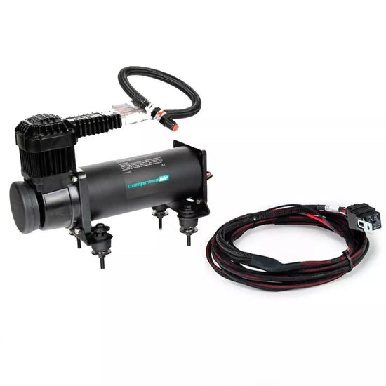 Air Lift 2nd Compressor Kit With Compress Air CA444 + 2nd comp 27703 Harness