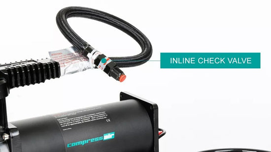 Air Lift 2nd Compressor Kit With Compress Air CA444 + 2nd comp 27703 Harness