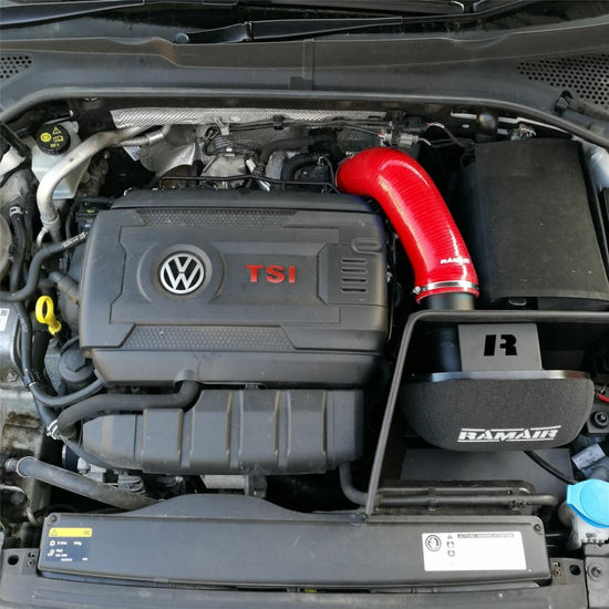 Ramair 2.0 TSI MQB V.A.G Performance Intake Kit with Turbo Elbow & Red Intake Hose