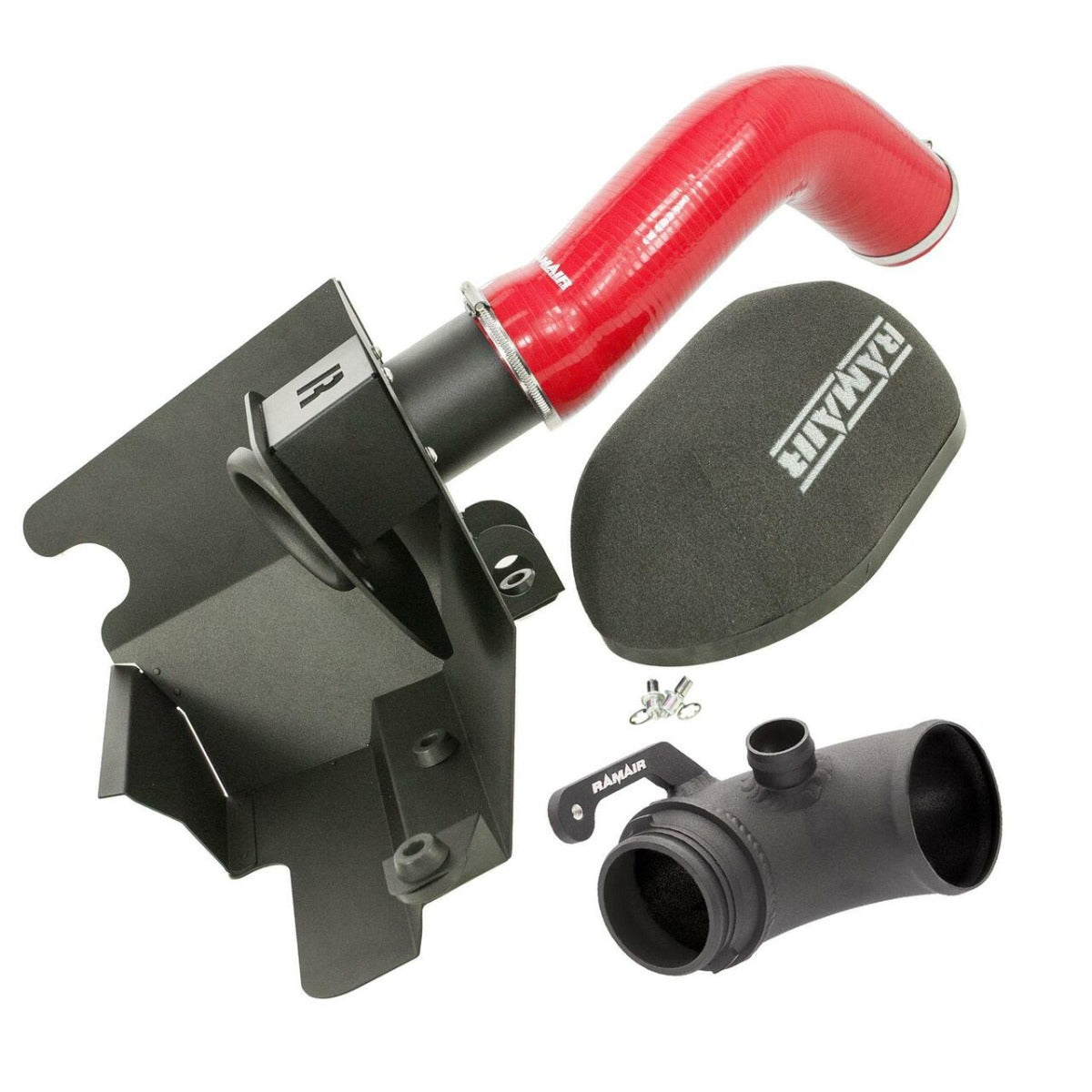 Ramair 2.0 TSI MQB V.A.G Performance Intake Kit with Turbo Elbow & Red Intake Hose