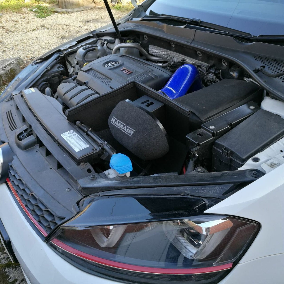 Ramair 2.0 TSI MQB V.A.G Performance Intake Kit with Turbo Elbow & Blue Intake Hose