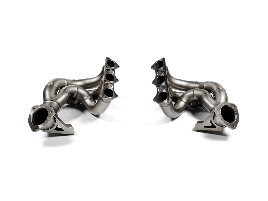 Porsche 718 Cayman GT4 RS / Sypder RS Akrapovic Evolution Header Set (Titanium)