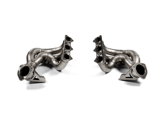 Porsche 718 Cayman GT4 RS / Sypder RS Akrapovic Evolution Header Set (Titanium)