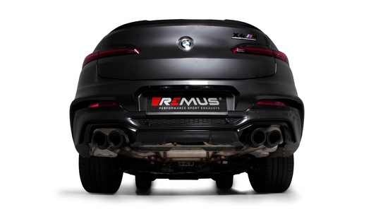 Axle-back-system L/R: RACING sport exhaust, inc. 2 integrated valves, NO (EEC-) APPROVAL