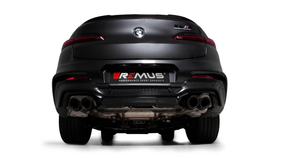 Axle-back-system L/R: RACING sport exhaust, inc. 2 integrated valves, NO (EEC-) APPROVAL