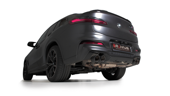 Axle-back-system L/R: RACING sport exhaust, inc. 2 integrated valves, NO (EEC-) APPROVAL