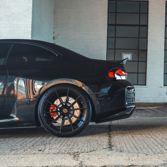 BMW G87 M2 CARBON FIBRE REAR SIDE FENDER TRIM - CT DESIGN