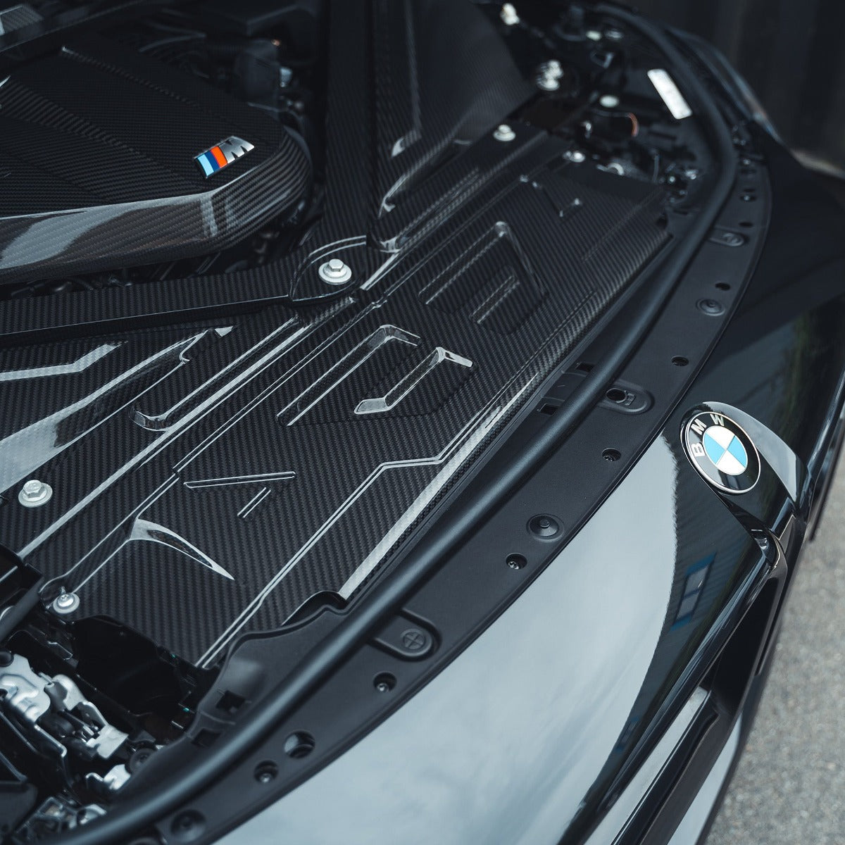 BMW M2 M3 & M4 G87/G80/G81/G82/G83 CARBON FIBRE SLAM PANEL COVER - CT DESIGN
