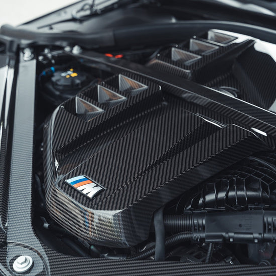 BMW M2 M3 & M4 G87/G80/G81/G82/G83 CARBON FIBRE ENGINE DRESS UP KIT V2 - CT DESIGN