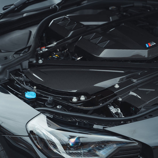 BMW M2 M3 & M4 G87/G80/G81/G82/G83 CARBON FIBRE AIR INTAKE COVER - CT DESIGN
