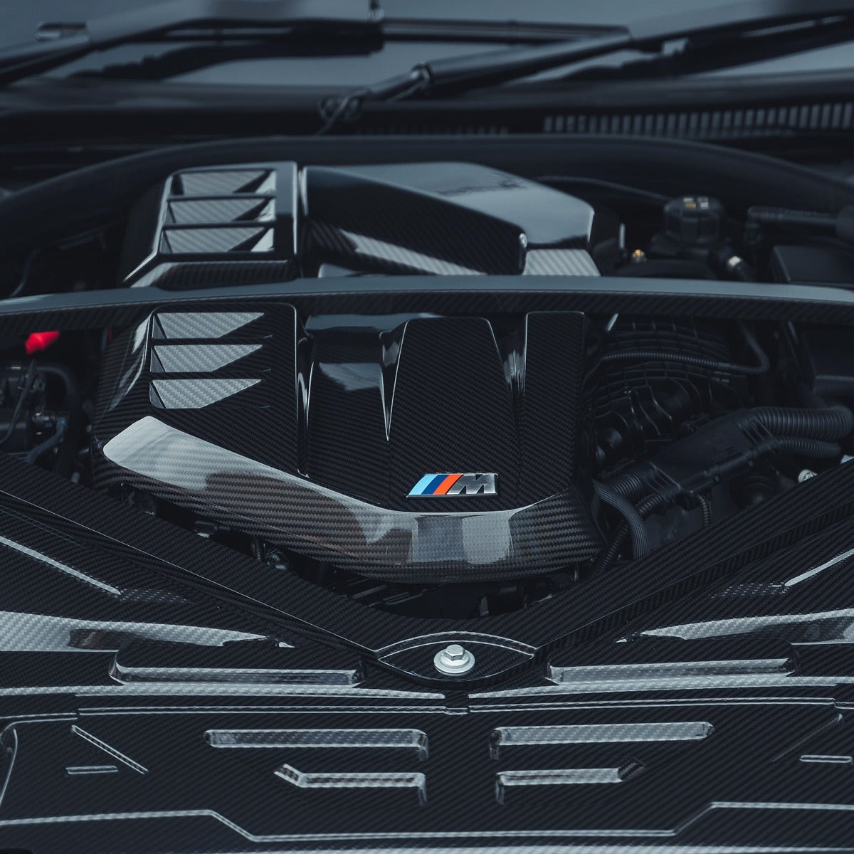 BMW M2 M3 & M4 G87/G80/G81/G82/G83 CARBON FIBRE ENGINE DRESS UP KIT V2 - CT DESIGN