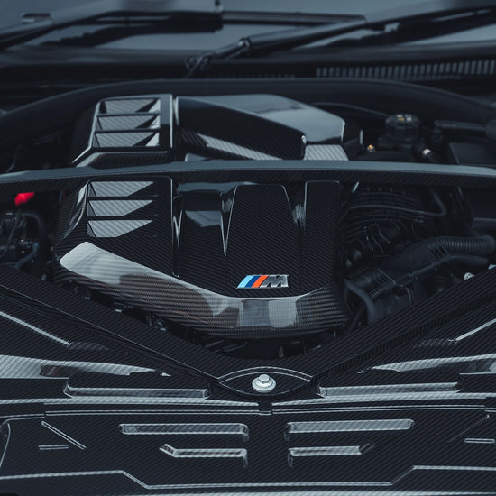 BMW M2 M3 & M4 G87/G80/G81/G82/G83 CARBON FIBRE ENGINE DRESS UP KIT V2 - CT DESIGN