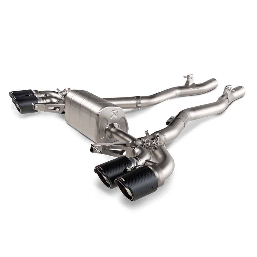 BMW M8 / M8 Competition (F91 / F92) OPF/GPF Akrapovic Slip-On Line (Titanium)