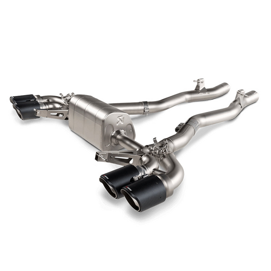 BMW M8 / M8 Competition (F91 / F92) OPF/GPF Akrapovic Slip-On Line (Titanium)