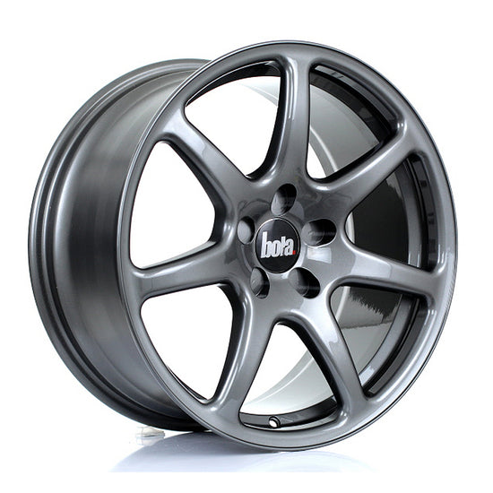 Bola B7 Gloss Gunmetal Alloy Wheels