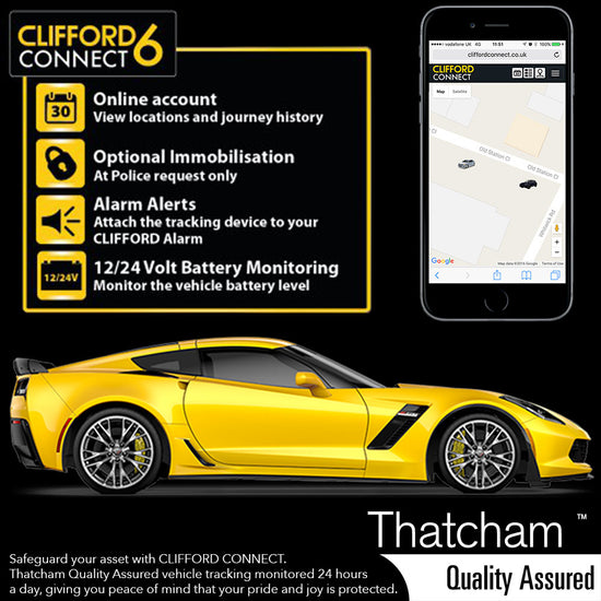 Clifford Connect 6 - Online Tracking System Thatcham Approved TQA561 (CAT6)