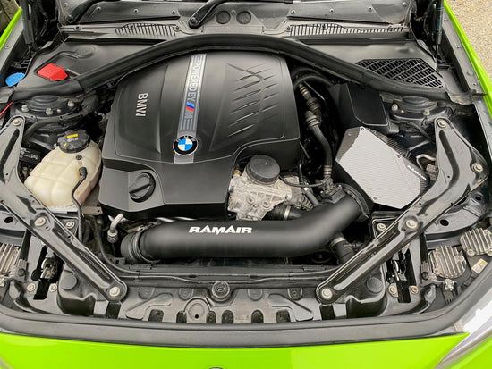 Ramair Performance Foam Intake Kit With Carbon Lid to fit BMW 135i 235i M2 2.0T N55