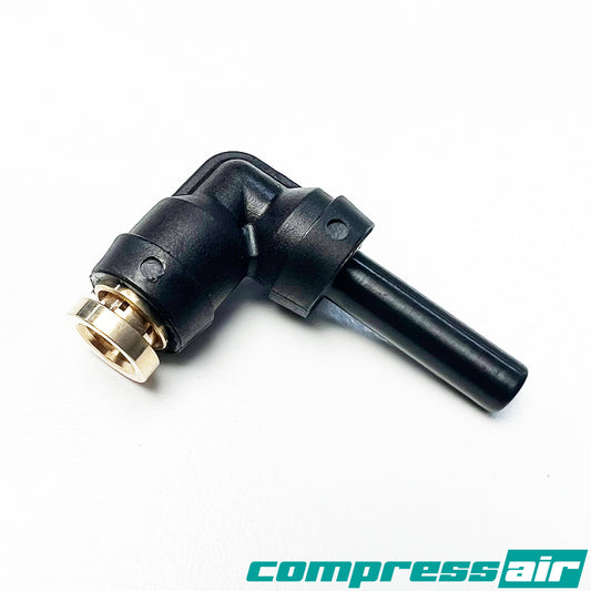 Plug-In Elbow 1/4" Stem To 1/4" PTC DOT Approved CA14STEM