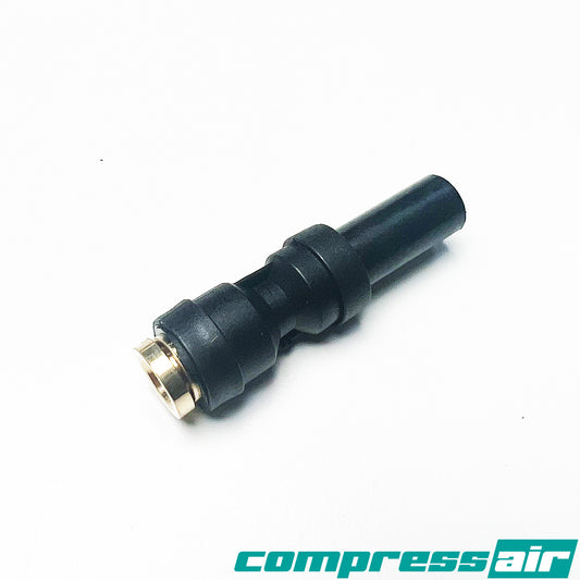Straight Plug in Reducer - 3/8” Stem - 1/4” PTC CA21034