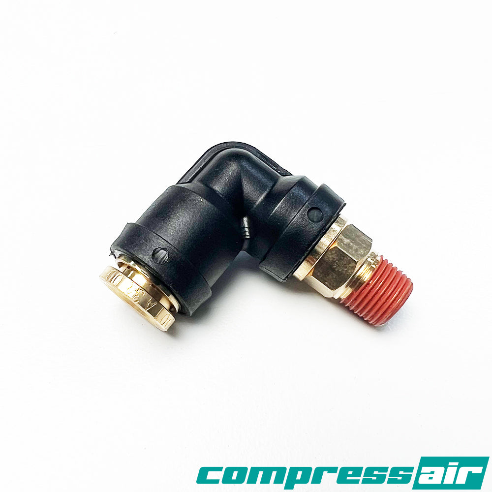 Elbow 1/8" MNPT To 3/8" PTC DOT Approved CA21854