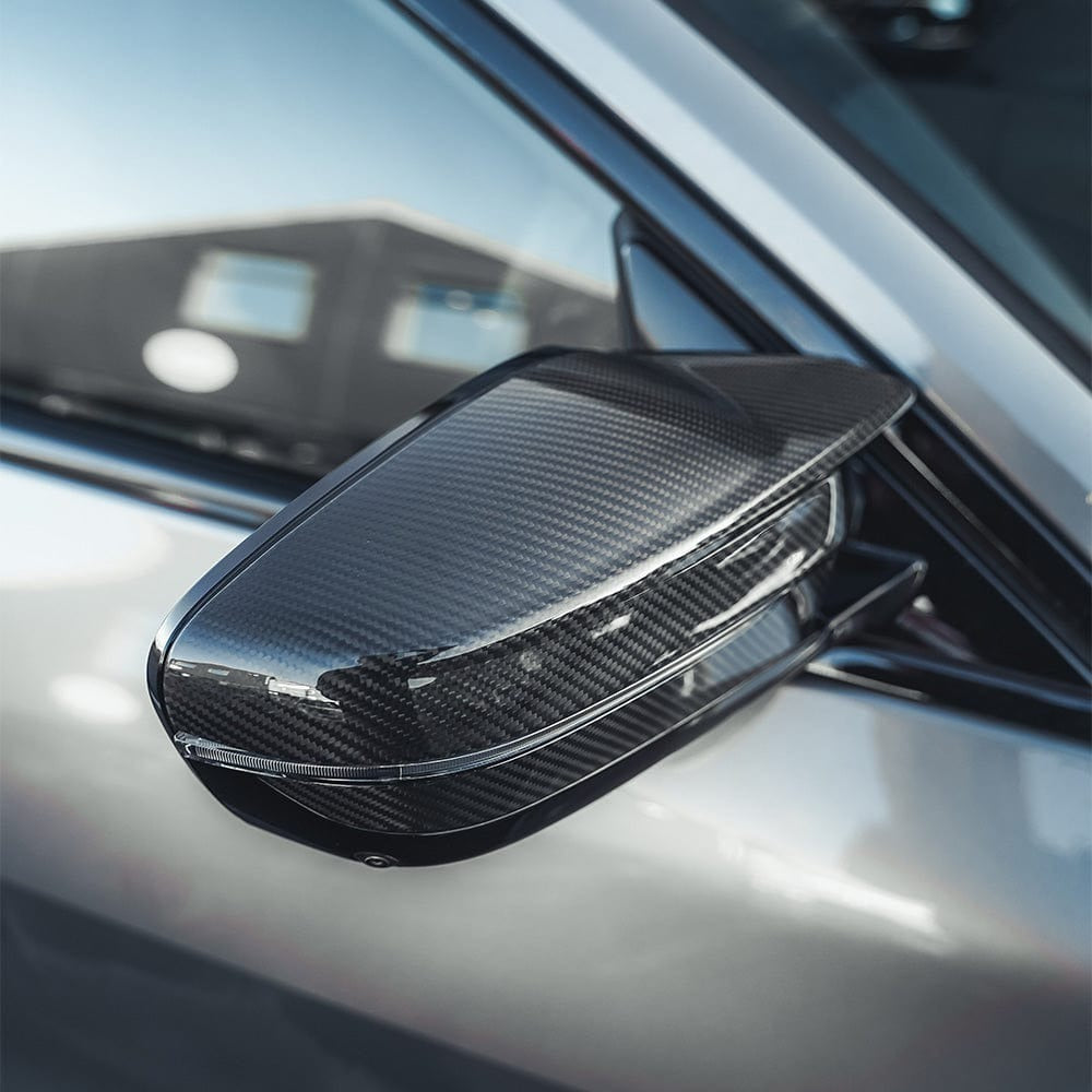 BMW M2/M3/M4 G80/G81/G82/G83/G87 CARBON FIBRE REPLACEMENT MIRRORS (RHD) - CT DESIGN
