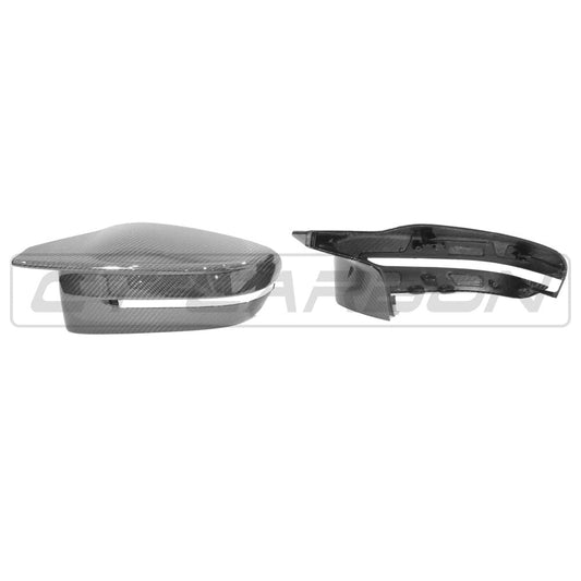 BMW M2/M3/M4 G80/G81/G82/G83/G87 CARBON FIBRE REPLACEMENT MIRRORS (RHD) - CT DESIGN